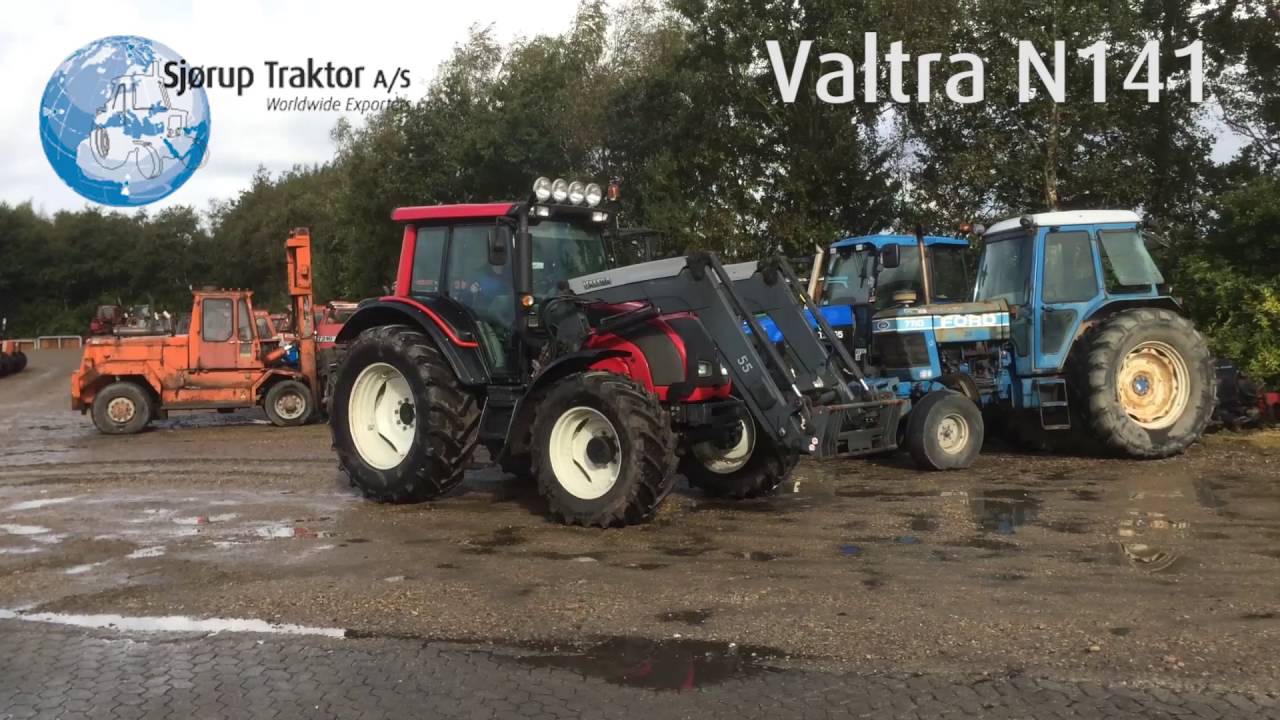 Sjørup Traktor - Valtra N141 - YouTube