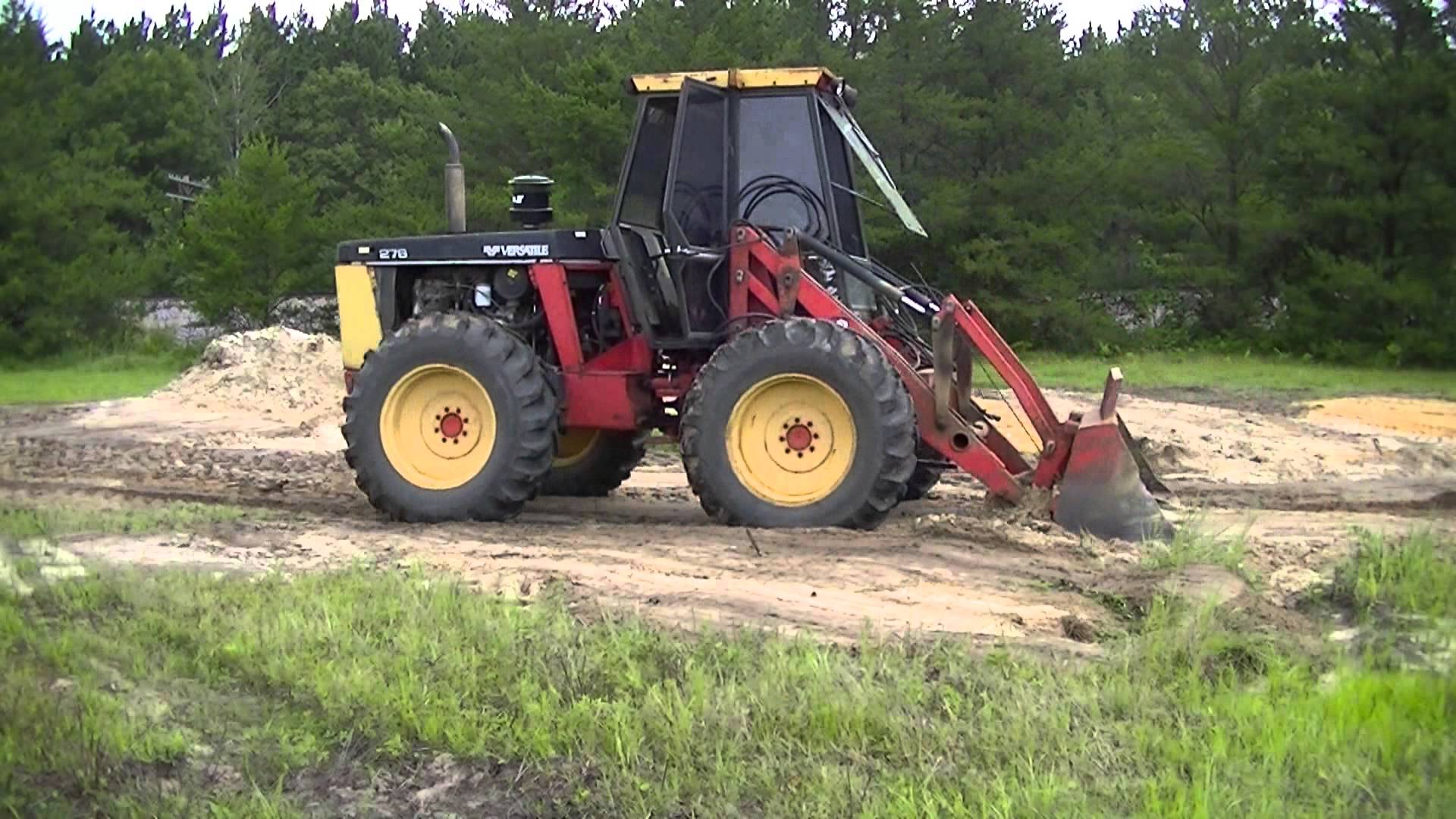 Gun Range Project Versatile 276 Leveling Dirt - YouTube