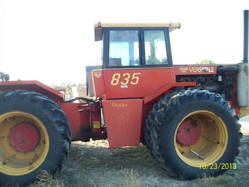 Versatile 835 tractor - for parts call 877-530-4430