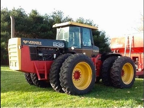 1985 Versatile 836 Tractor - $44,500 Wellington, IL - YouTube