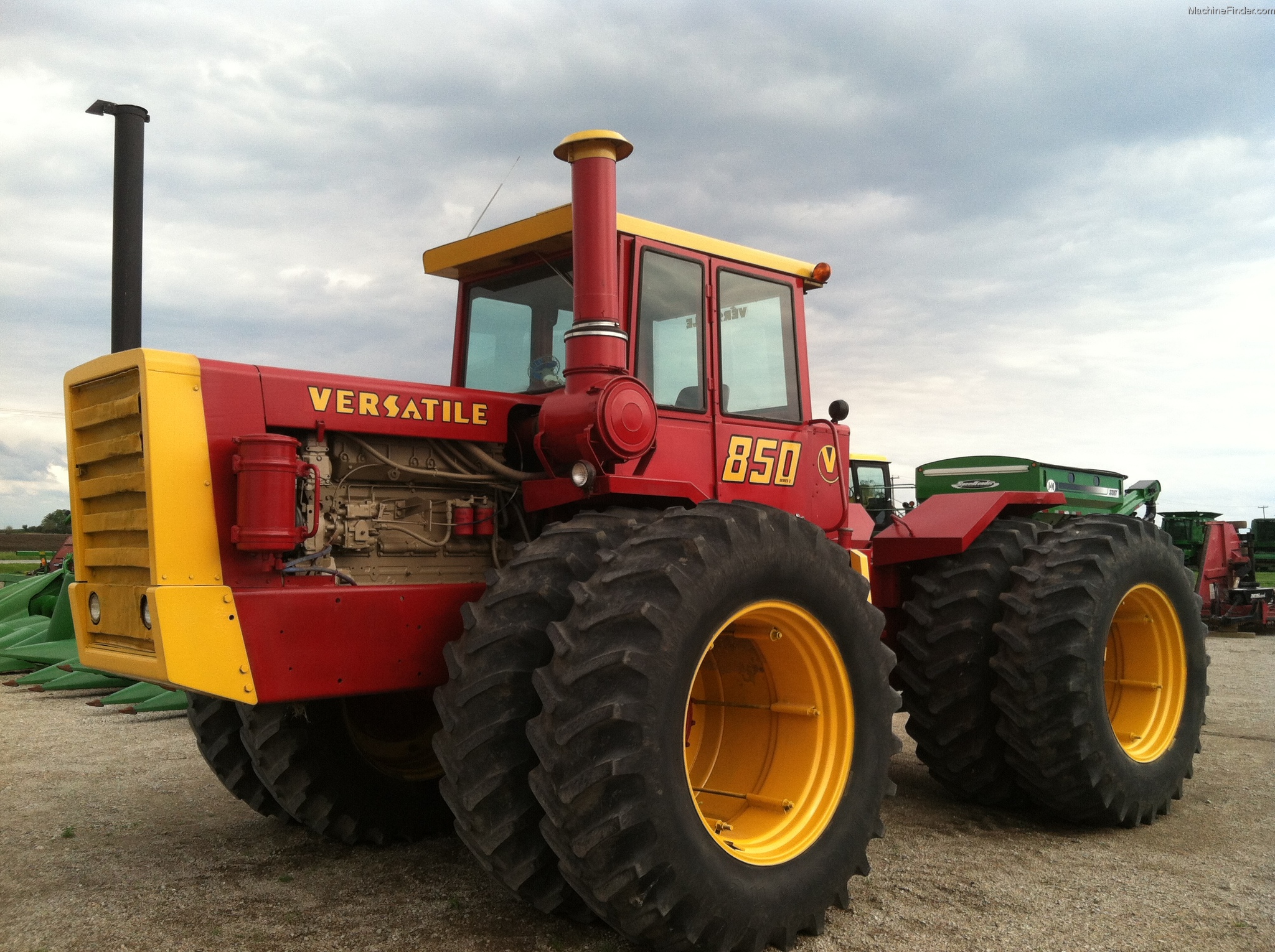 point hitch yes versatile 850 4wd tractor status on lot