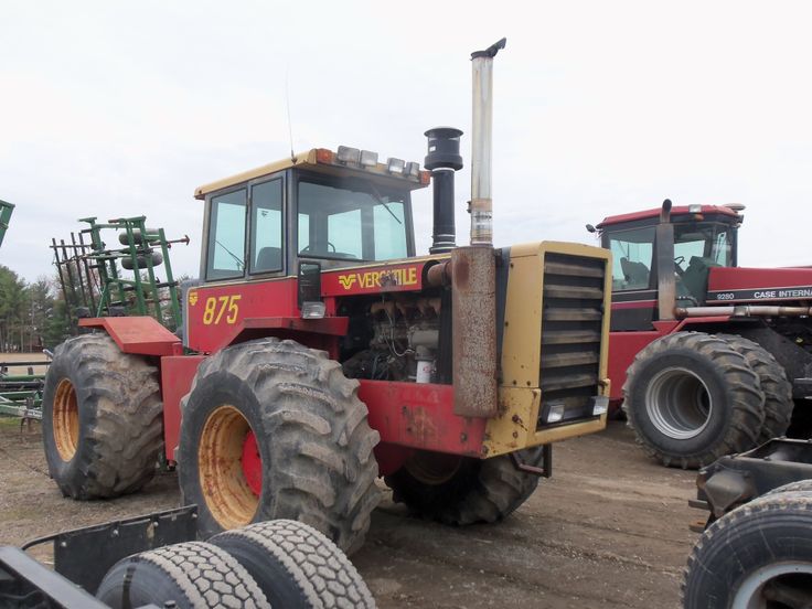 Versatile 875 tractor | Versatile tractors & equipment | Pinterest