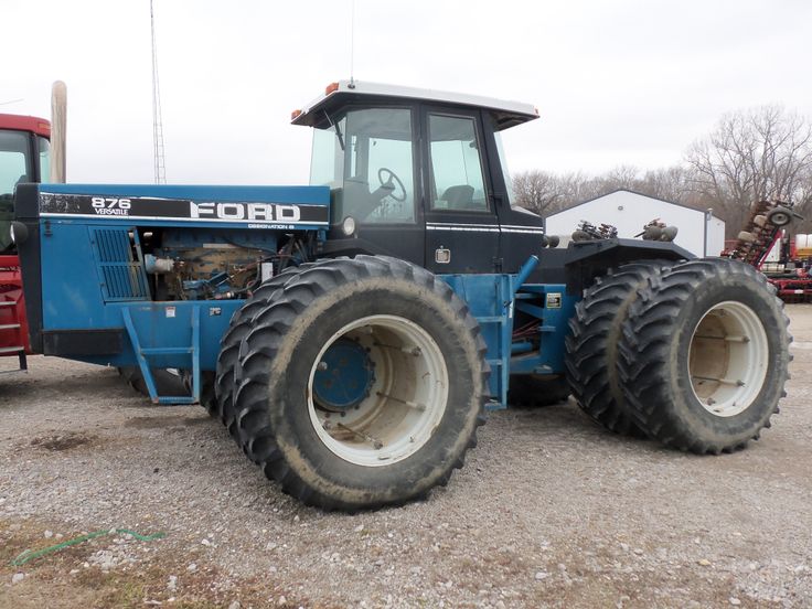 280hp Ford/Versatile 876-6 tractor | combines | Pinterest