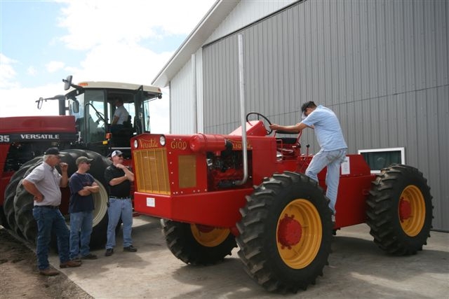for at your local tractor show is an early versatile g100 which came ...