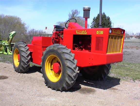 ... first mass-produced 4WD farm tractor. Produced by Versatile in 1965