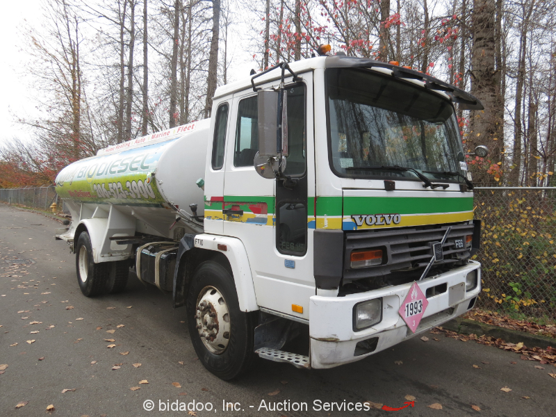 Volvo FE6 2600 Gallon Fuel Tank Truck Neptune Pump Diesel 6spd bidadoo ...
