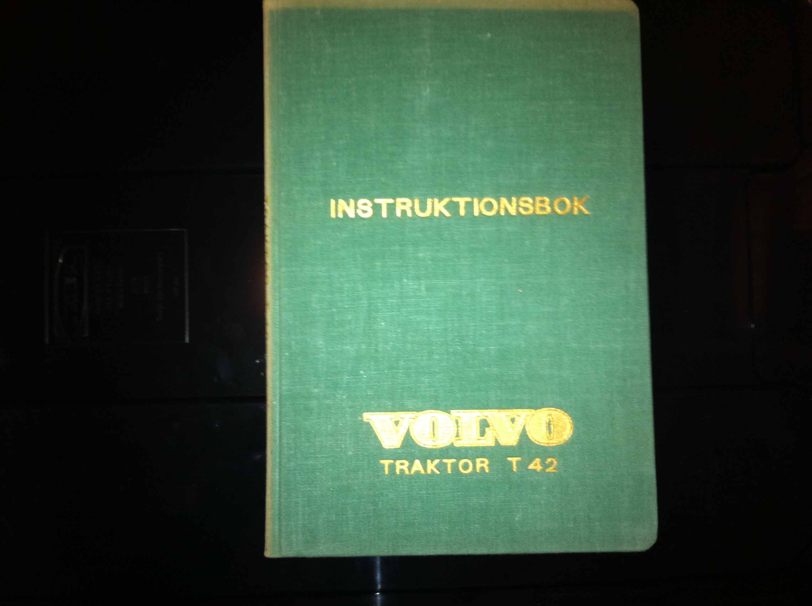 www.veteranprylar.com - Instruktionsbok Volvo Traktor T42