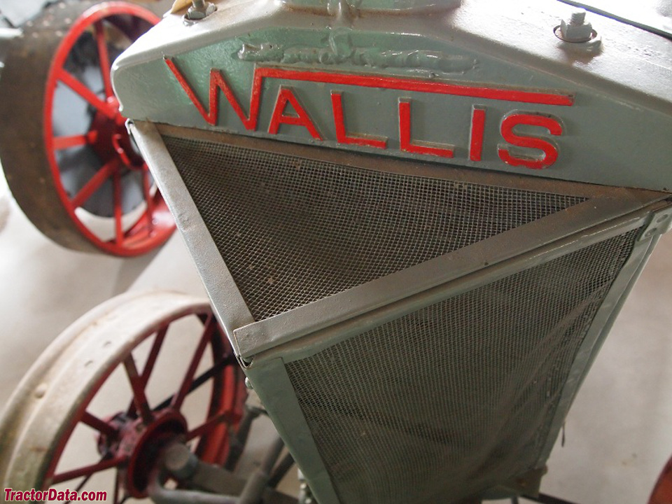 Detail of Wallis 20-30 radiator. Photo courtesy of DD Living History ...