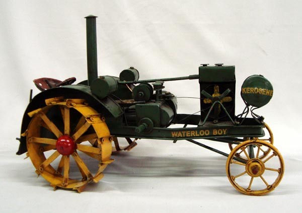 Waterloo Boy'' Metal Tractor Toy