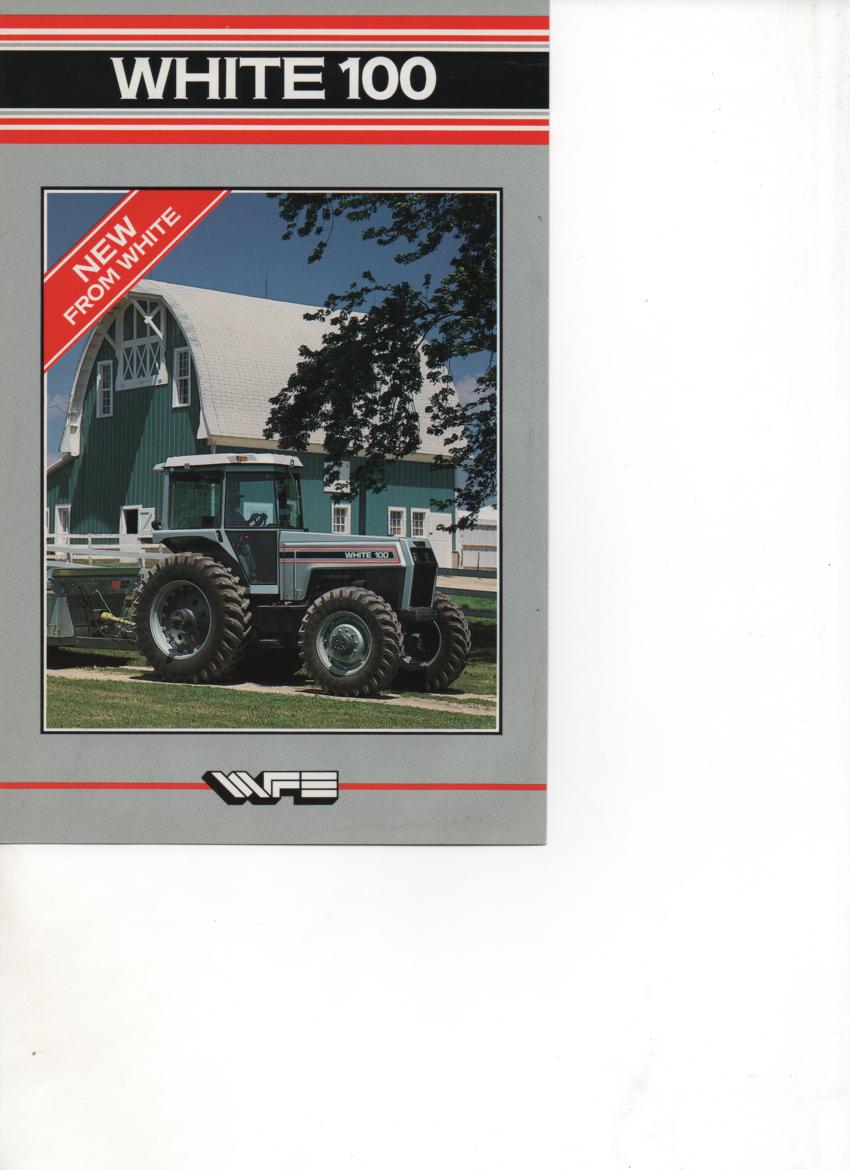 White 100 Tractor Brochure
