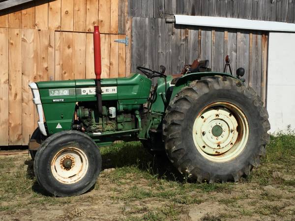 Oliver-White 1270 Tractor - $4500 (Woodhull) | Garden Items For Sale ...