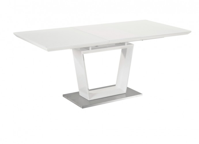 Home / Dining room / LORENZO White High Gloss Table 140 (180)