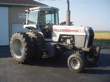White 2-110 Tractor With White Loader (Details)