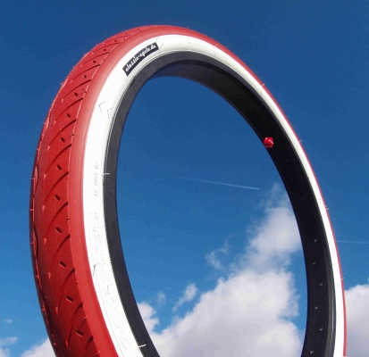 ... -Cycle | Tire Street Hog 26 x 2.35, red white wall | online kaufen