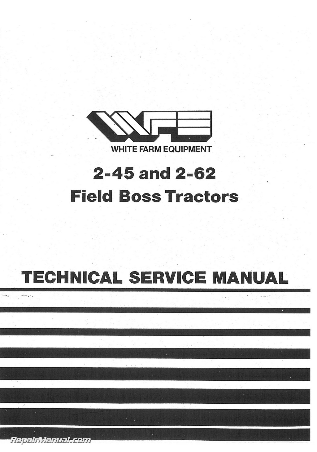 Home / Tractor Manuals / White Tractor Manuals / White 2-45 2-62 ...