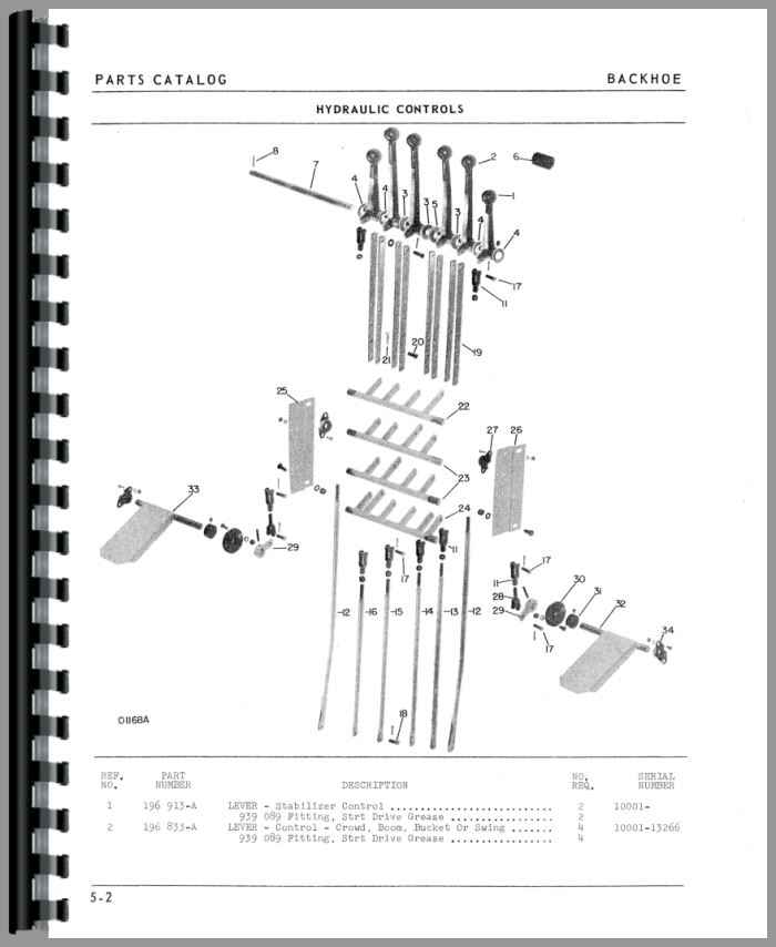 White 2-62-15 Backhoe Attachment Parts Manual (HTWH-PBKH262)