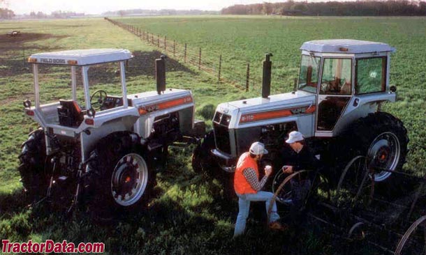 White 2-88 with ROPS and 2-110 with cab.