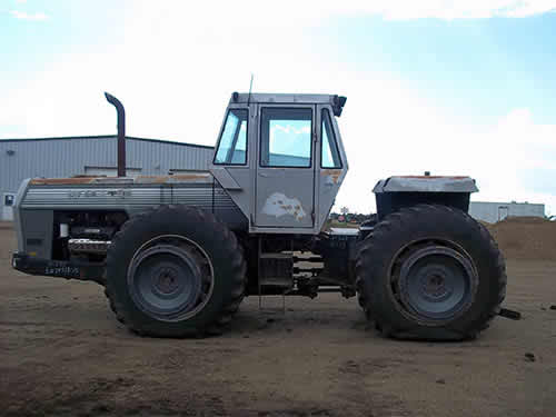 White 4-175 tractor salvaged for used parts. This unit is available at ...