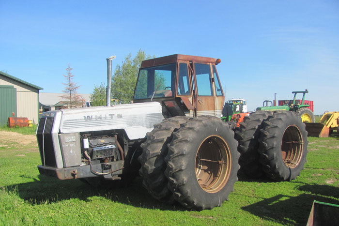 White 4-180 - Dale Hay & Farm Implement