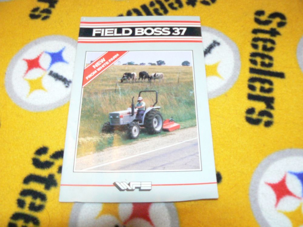 White Oliver Tractor Field Boss 37 Tractor Dealer's Brochure | eBay