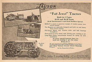 ... JEWEL FARM TRACTOR 20-35 20-40 AD NEW HOLSTEIN WI WISCONSIN | eBay