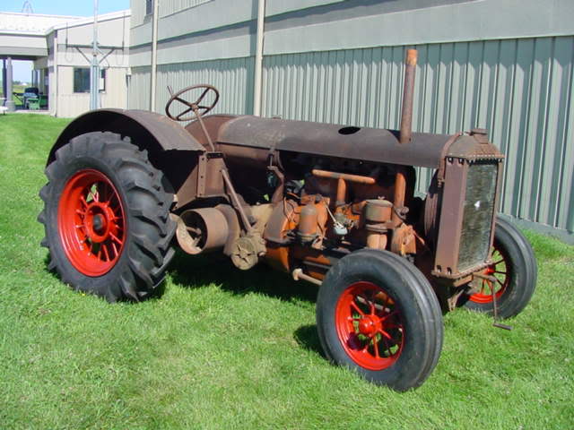 At some time someone painted this one orange. 1929 model