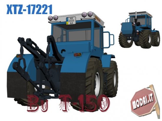 XTZ - 17221 Bu T-150 V1 » Modai.lt - Farming simulator|Euro Truck ...