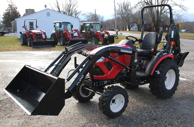 COMPARISON: Read our review of the 2014 Yanmar 324 HST