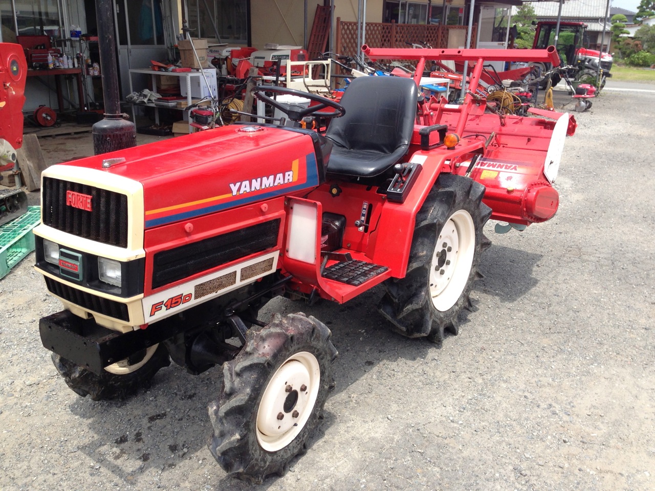 YANMAR F15D | Tractor | Shizuoka Agricultural machinery ...