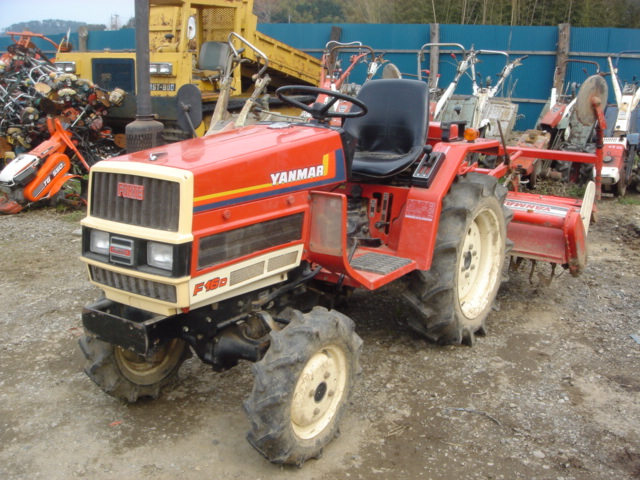 YANMAR F16D USED COMPACT TRACTOR