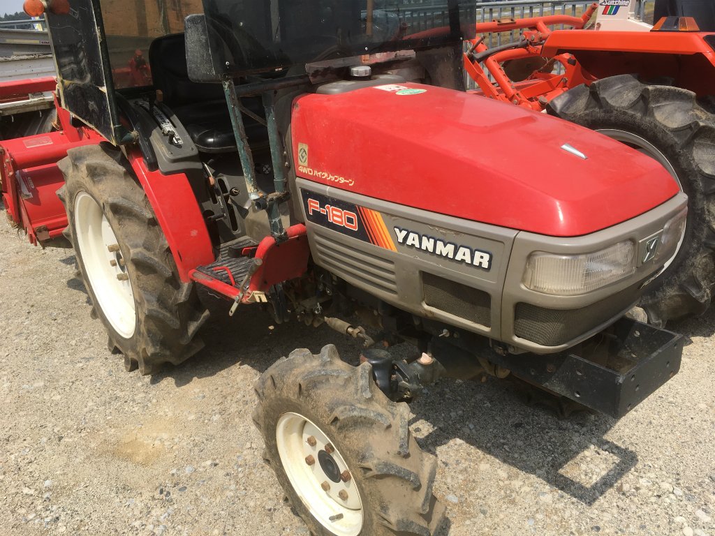 YANMAR F180D 02043 used compact tractor |KHS japan