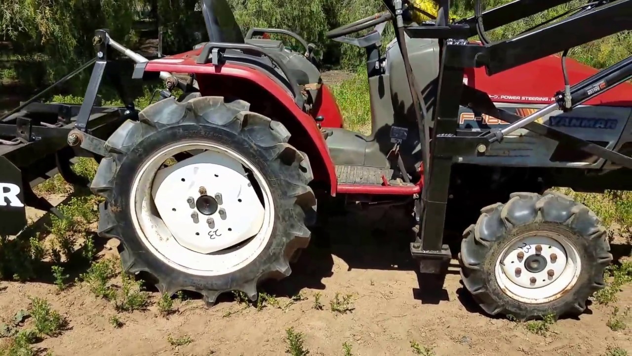 Yanmar F180D used compact tractor for sale by Toughtractors.com ...