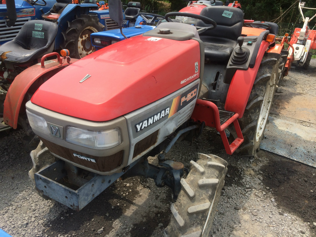 YANMAR F200D 04135 used compact tractor |KHS japan