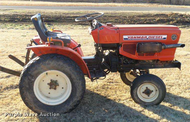 Yanmar YM1401 tractor For Sale, 945 Hours | Mcalester, OK ...