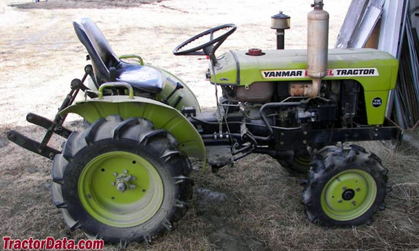 TractorData.com Yanmar YM155 tractor photos information
