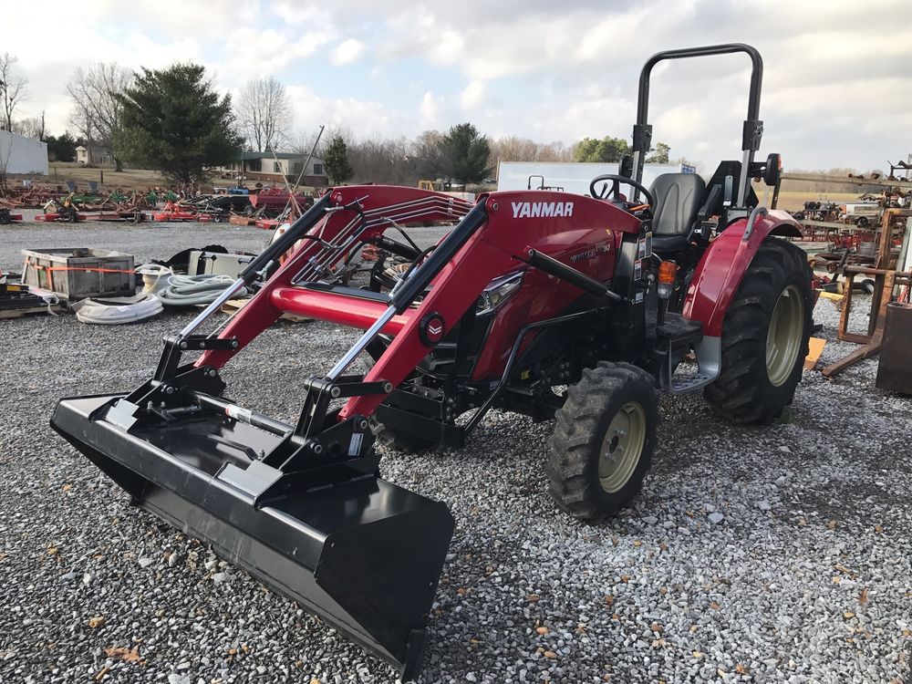 2017 YANMAR YT359 TRACTOR 4X4 W/ LOADER DUAL REMOTES CRUISE CONTROL ...