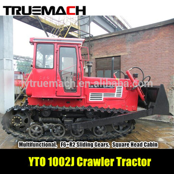 Yto 1002j 100hp Agricultural Crawler Tractor - Buy Yto 1002j Crawler ...