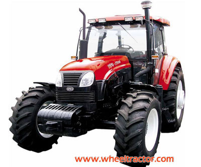YTO Tractor - YTO X1004, 100 HP YTO 4WD Wheel Tractor