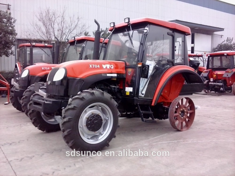High Quality !YTO Tractor 70 HP 4WD, export to Australia,Papua New ...