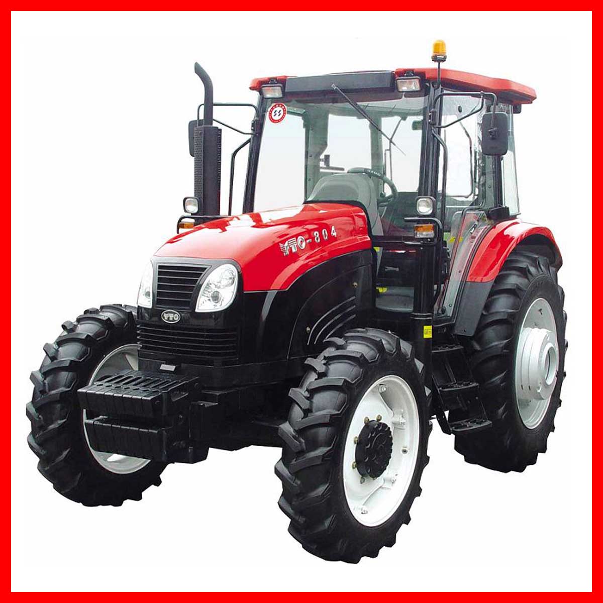 ... 4WD Yto Farm Tractor, Agricultural Tractor, Wheeled Tractor (YTO-X804