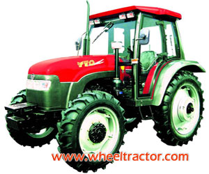 YTO Tractor - YTO X850, 85 HP YTO 2WD Wheel Tractor
