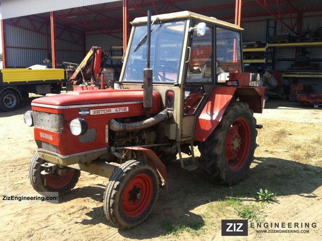 Zetor 4718 1977 Agricultural Tractor Photo and Specs