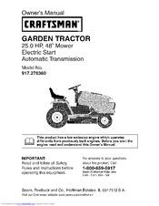 CRAFTSMAN 917.276360 Owner's Manual (64 pages)