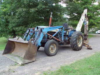 Used Farm Tractors for Sale: Ford Tractor Loader Backhoe (2010-08-18 ...