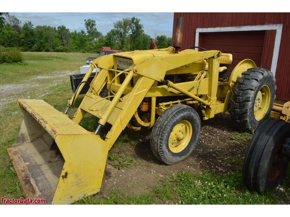 TractorData.com Ford 3400 industrial tractor photos information