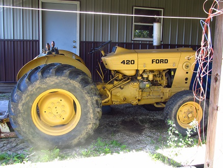 For Sale_ Ford 420 industrial tractor