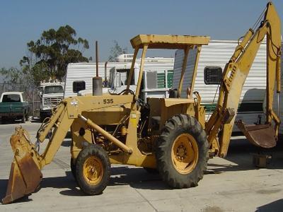 Ford 535 Backhoe: Dig A Hole | Government Auctions Blog