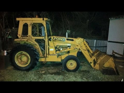New Tractor? 1990 Ford 545C Industrial Tractor - YouTube