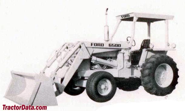 TractorData.com Ford 6500 industrial tractor photos information
