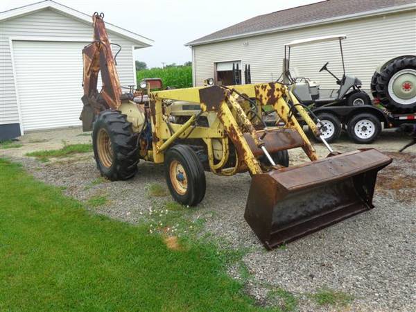 1964 Ford 4000 Backhoe - $6500 (Cissna Park Il) | Garden Items For ...